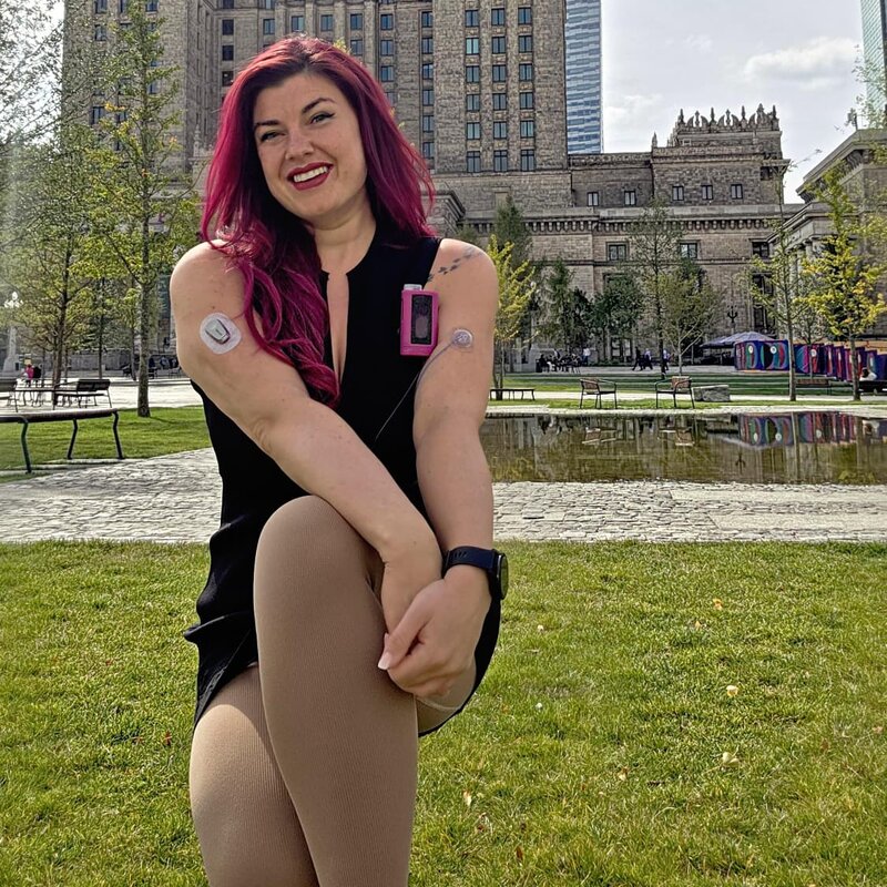 Speakerin Kathi Korn im Park | © privat