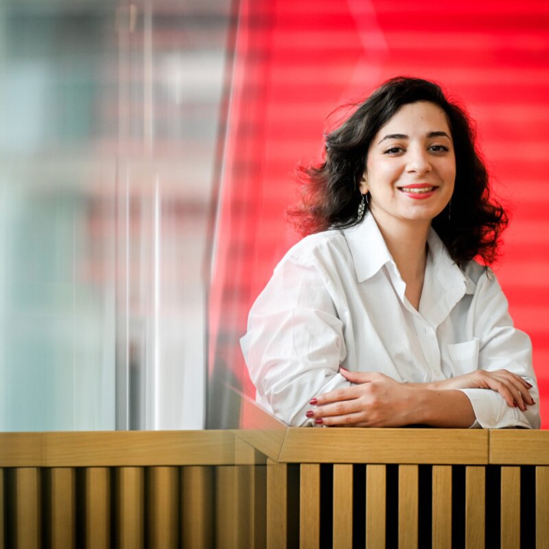 Heba Alkadri im Porträt | © FUNKE Foto Services | Kerstin Kokoska.