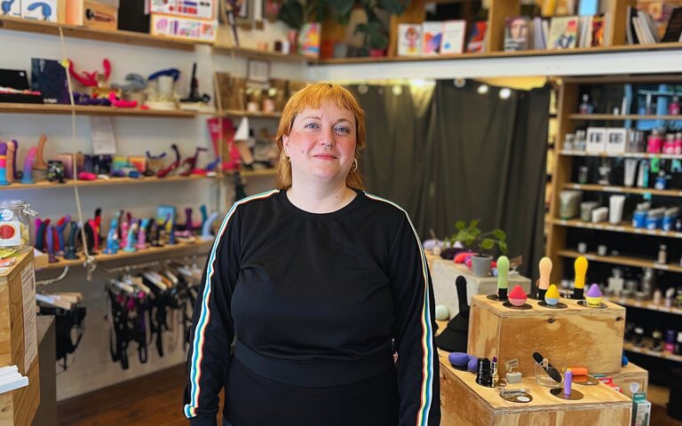 Zarah Henschen, Gründer*in „Fuck Yeah Sexshopkollektiv“ | © Foto: Sarah Große-Johannböcke