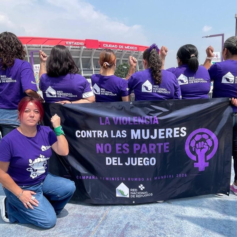 Aktivistinnen in Mexiko kämpfen gegen die patriarchale Gewalt.  | © Red Nacional de Refugios / Wendy Figueroa Morales