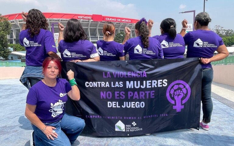 Aktivistinnen in Mexiko kämpfen gegen die patriarchale Gewalt.  | © Red Nacional de Refugios / Wendy Figueroa Morales