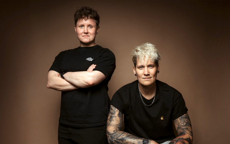 Katrin Chodor und Chris Selle von BEYOND LABELS | © Foto: Katrin Chodor