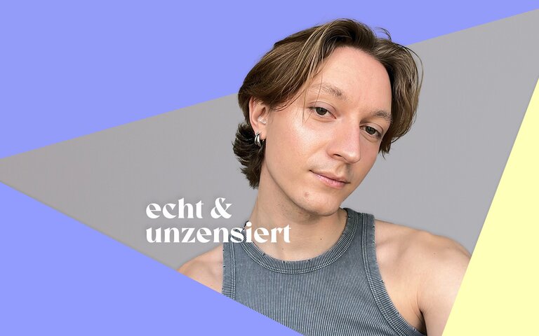 Designer Jonas Stickann ist von geometrischen Formen umgeben. | © Jonas Stickann