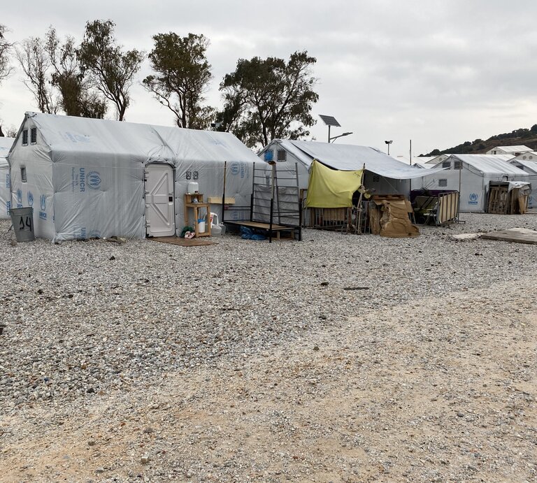 Das Lager Moria II auf der griechischen Insel Lesbos. | © Foto: Guro Kulset Merakerås