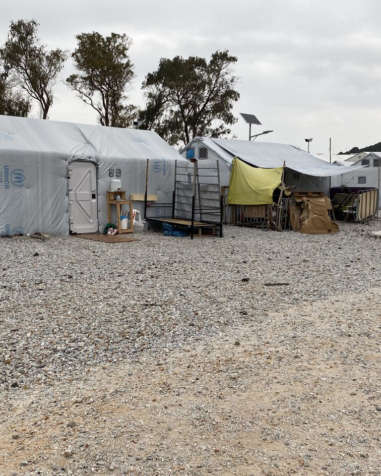 Das Lager Moria II auf der griechischen Insel Lesbos. | © Foto: Guro Kulset Merakerås